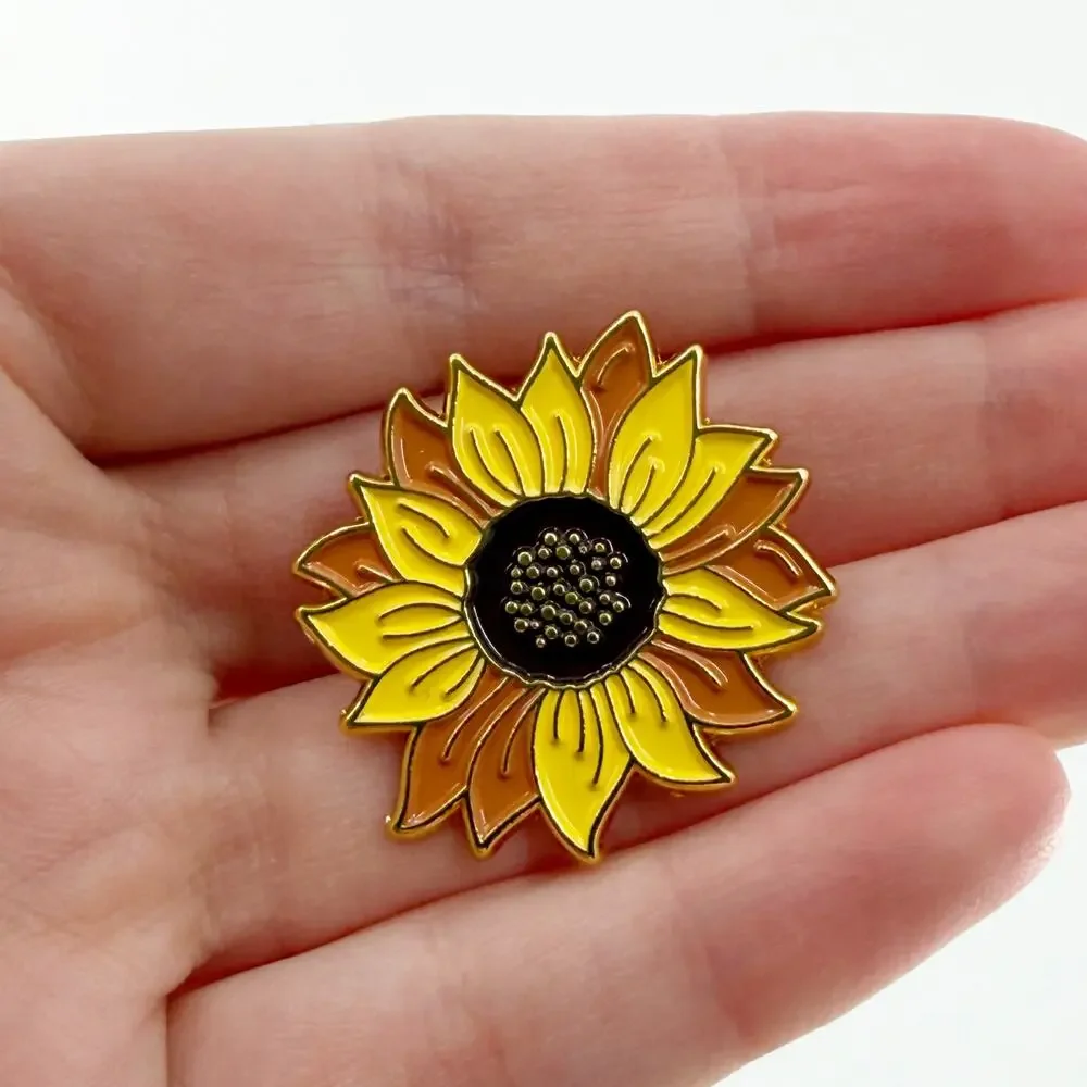 Sunflower Soft Enamel Pin